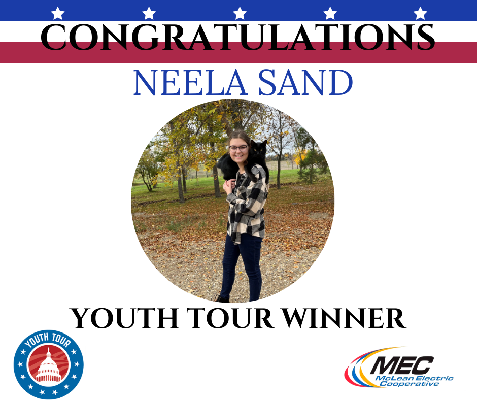 Youth Tour Winner- Neela Sand